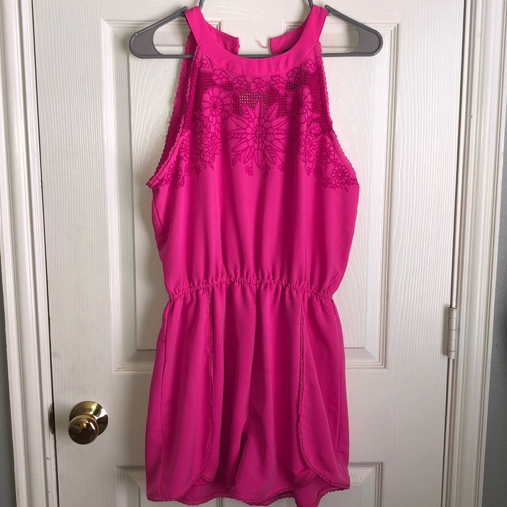 Hot Pink Romper🤩